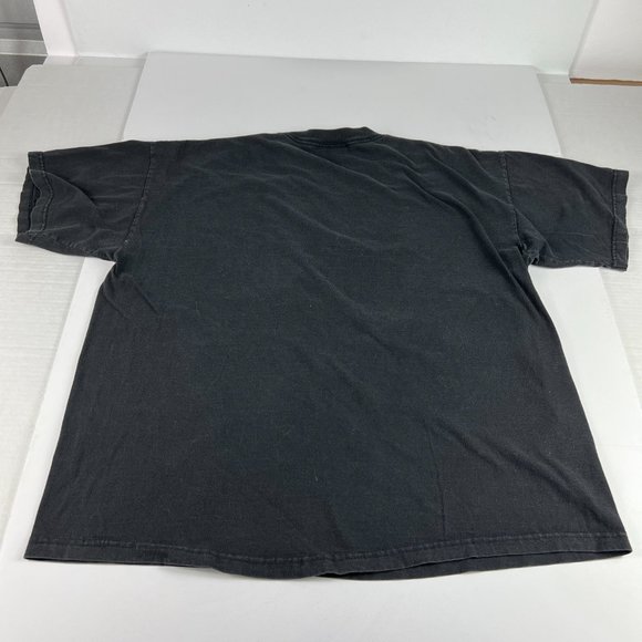 VTG 90s Korn Family Values Tour Shirt Extra Large Black Faded Short Sleeve Tee - Picture 8 of 12